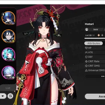 Neverness to Everness Accounts GLOBAL SEA|HL 16|TL 8|7 S-Class 3 Limited (Hotori,Zankou,Chaos) Hathor Etc|4 Glider|2 S Class