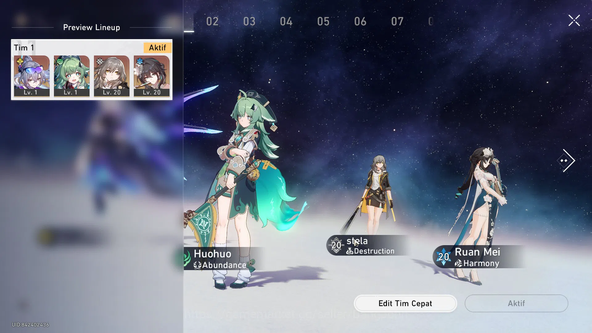 Honkai Star Rail Accounts ASIA | TL 11 | 6 LIMIT | SILVER WOLF | HUO HUO | D image 11