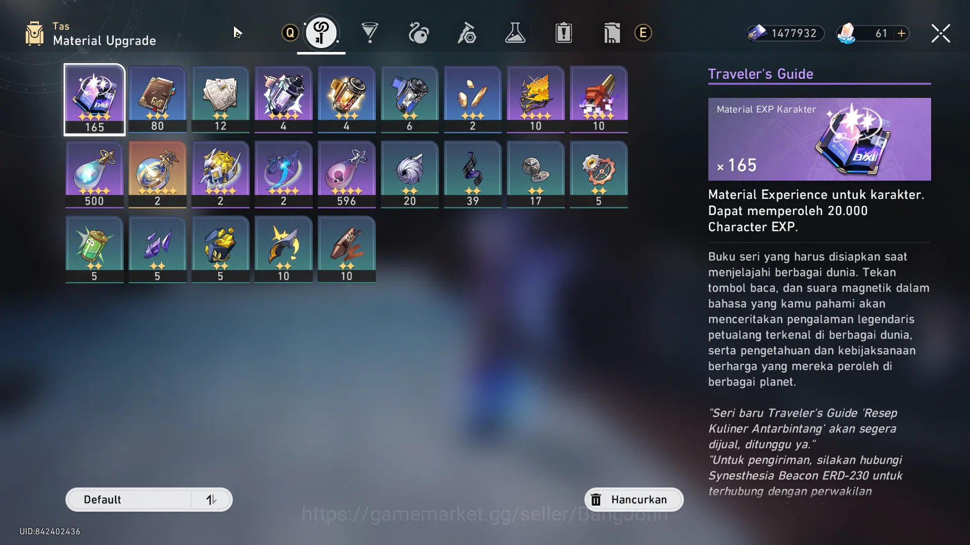 Honkai Star Rail Accounts ASIA | TL 11 | 6 LIMIT | SILVER WOLF | HUO HUO | D image 3