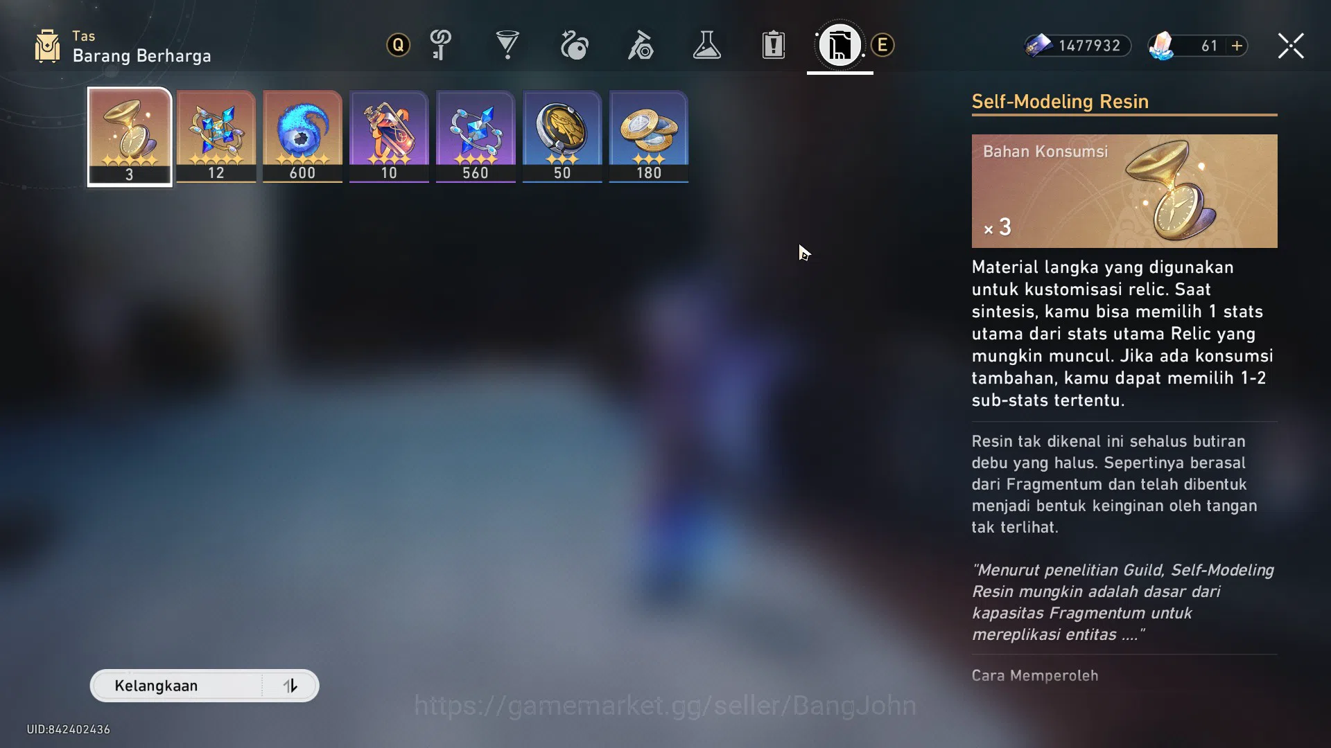 Honkai Star Rail Accounts ASIA | TL 11 | 6 LIMIT | SILVER WOLF | HUO HUO | D image 9