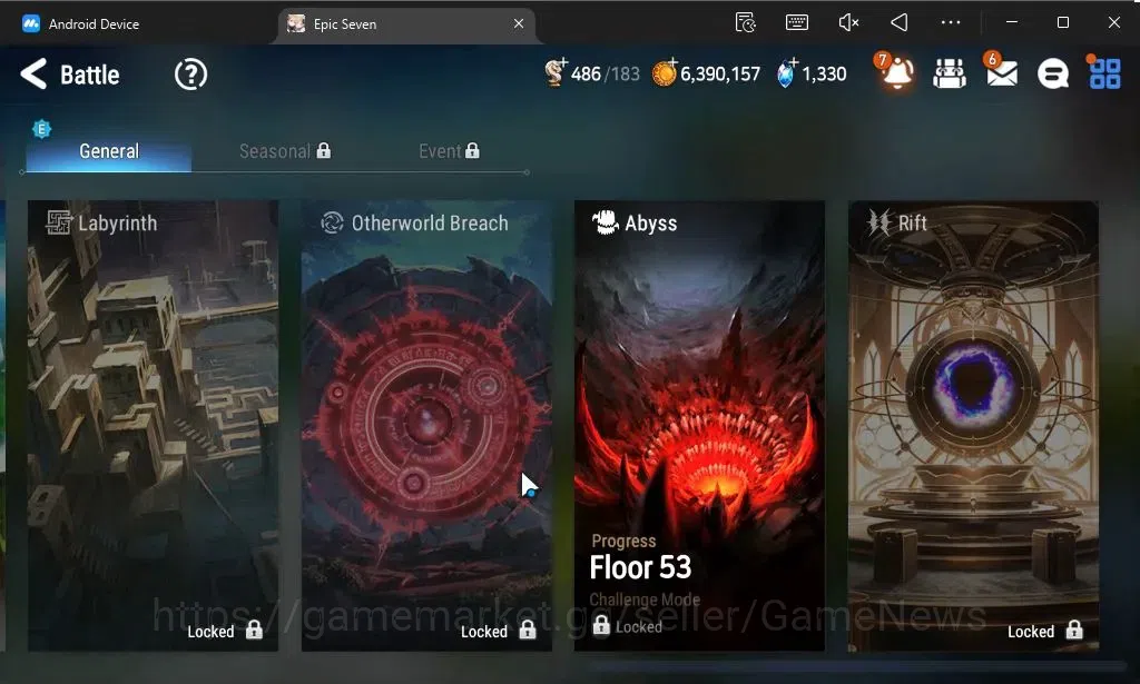 Epic Seven Accounts GLOBAL Unverif|New Era|2 ML(Rhianna and Luciella,S image 14