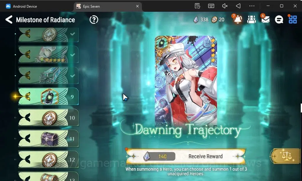Epic Seven Accounts GLOBAL Unverif|New Era|2 ML(Rhianna and Luciella,S image 4