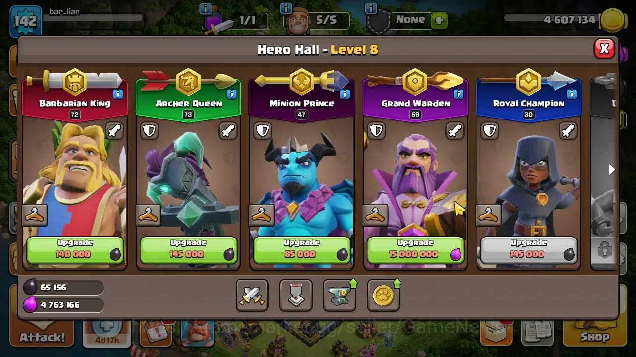 Clash of Clans Accounts TH 14-BH 9|LV 142|HH 8|BK 72,AQ 73,GW 59,MP 47,RC  image 7
