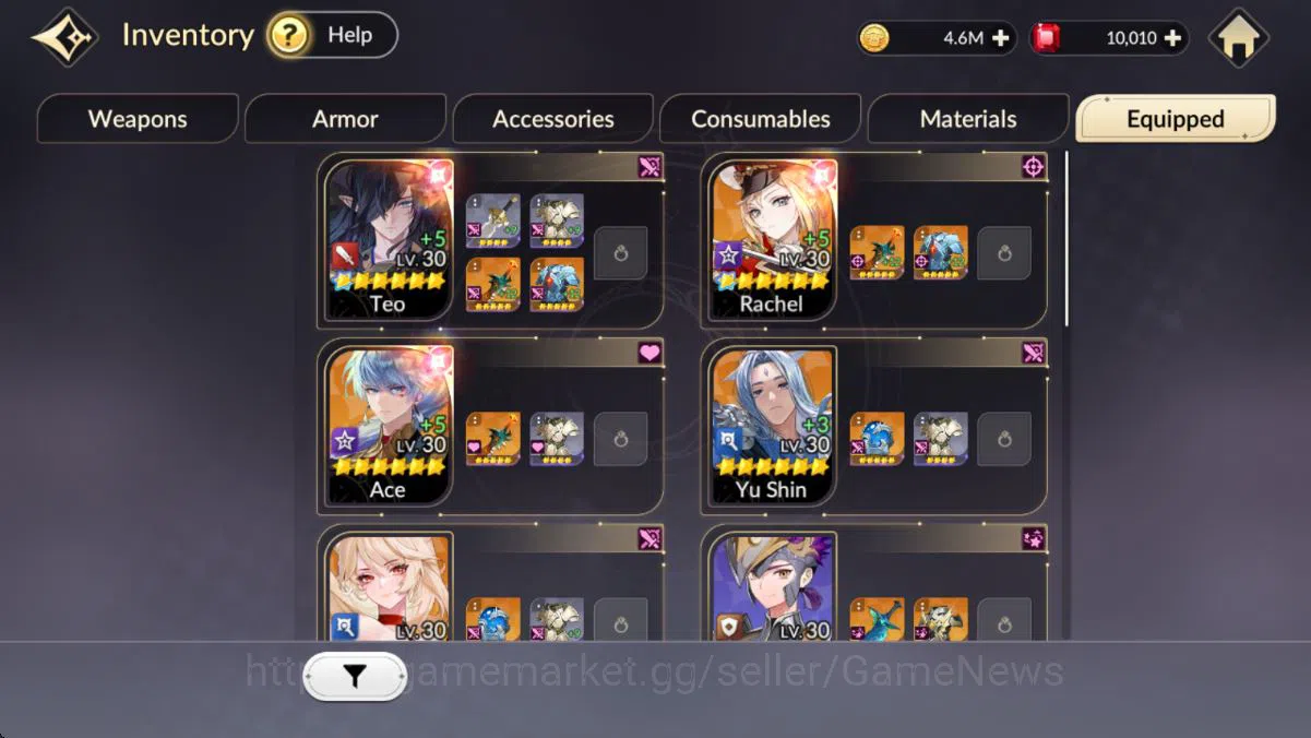Seven Knights Re:Birth Accounts [Re:BIRTH]Global3000xxx|8 Legend,3 SPECIAL|Teo Tc1 image 4