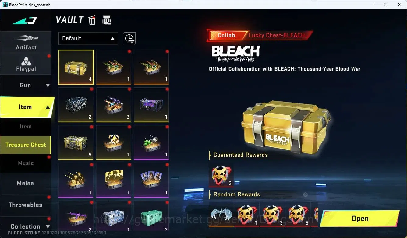 Blood Strike Accounts ASIA | 1 Eternal Voucher | 2 BLEACH | 2 7DS | 1 AO image 9