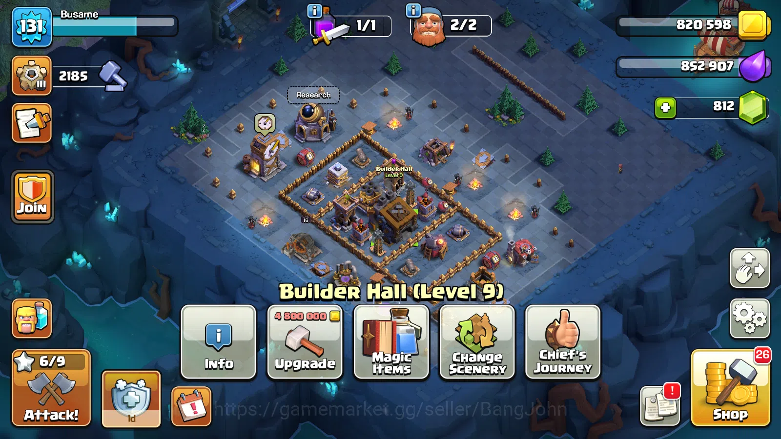 Clash of Clans Accounts TH 15-BH 9|HH 9|BK 44,Aq 69, MP 41,GW 44,RC 25,DD  image 11