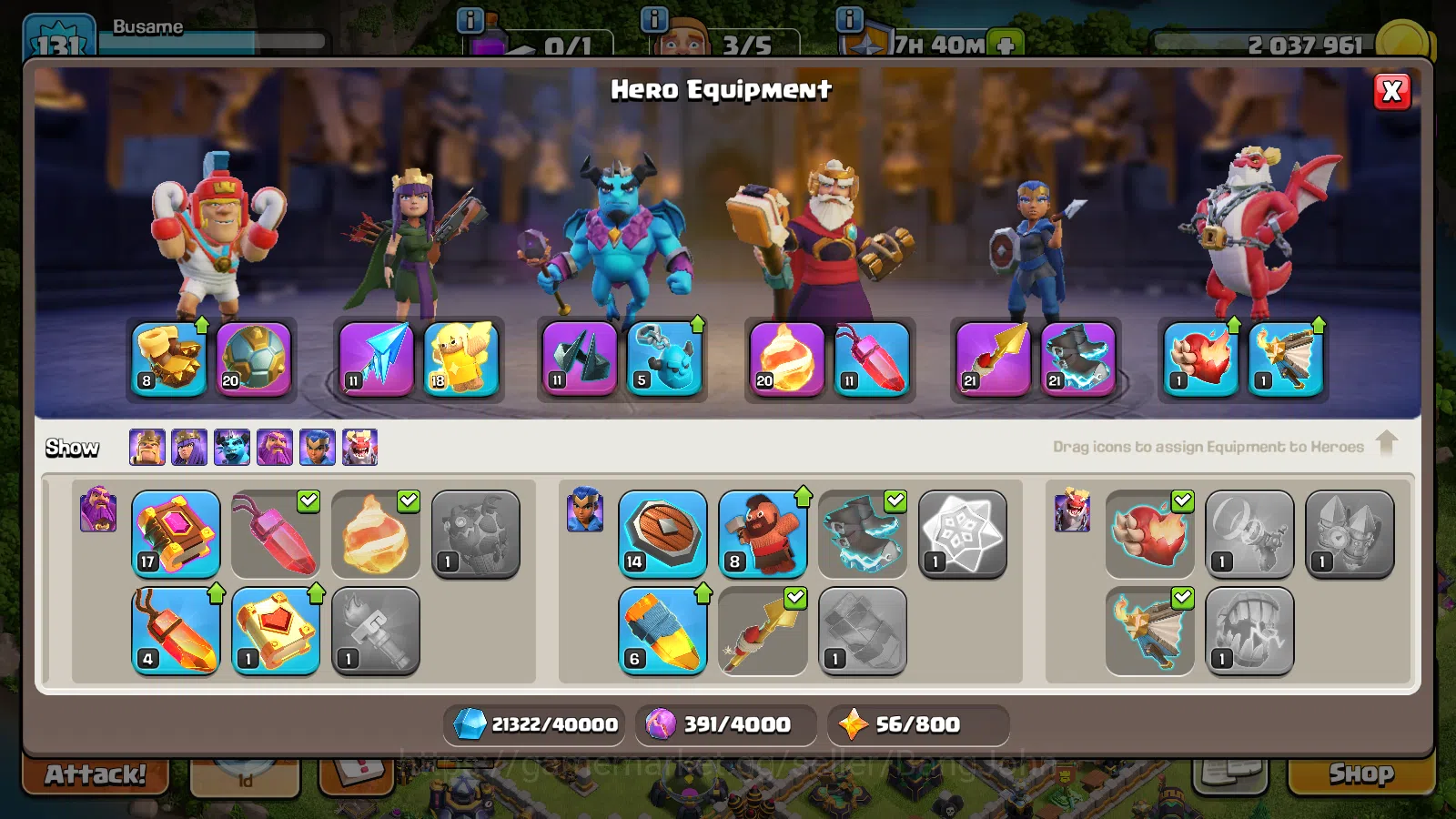 Clash of Clans Accounts TH 15-BH 9|HH 9|BK 44,Aq 69, MP 41,GW 44,RC 25,DD  image 3