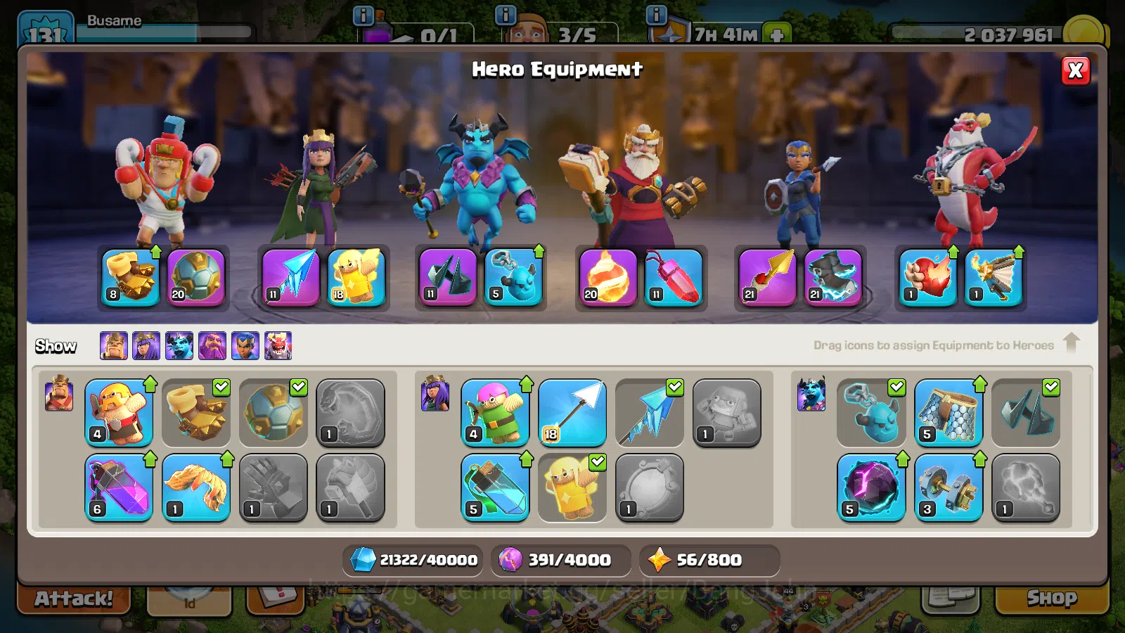 Clash of Clans Accounts TH 15-BH 9|HH 9|BK 44,Aq 69, MP 41,GW 44,RC 25,DD  image 4