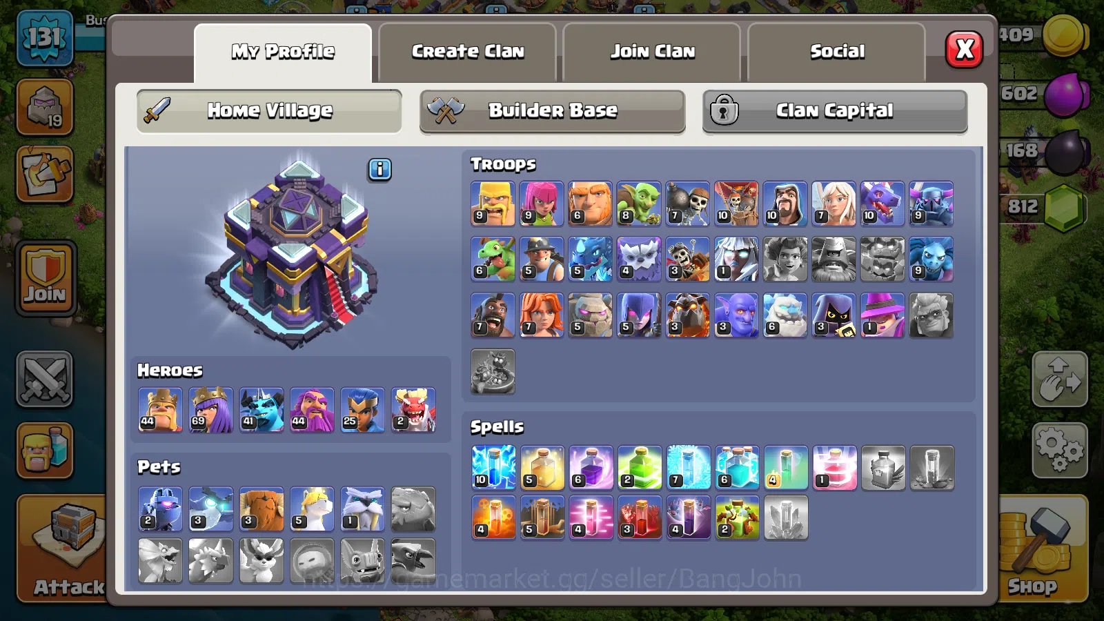 Clash of Clans Accounts TH 15-BH 9|HH 9|BK 44,Aq 69, MP 41,GW 44,RC 25,DD  image 9