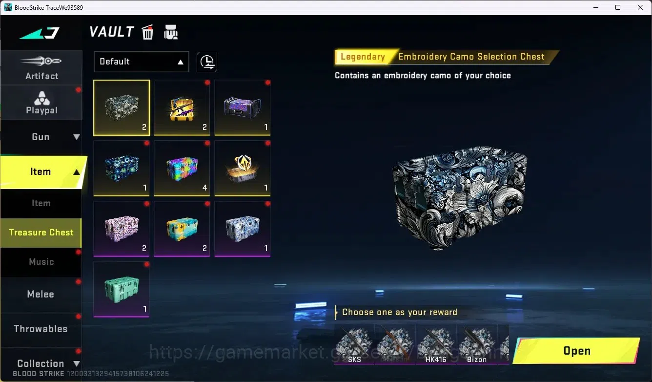 Blood Strike Accounts ASIA |Ultra Melee Lightblade - Dark Force |EVA MCX image 10