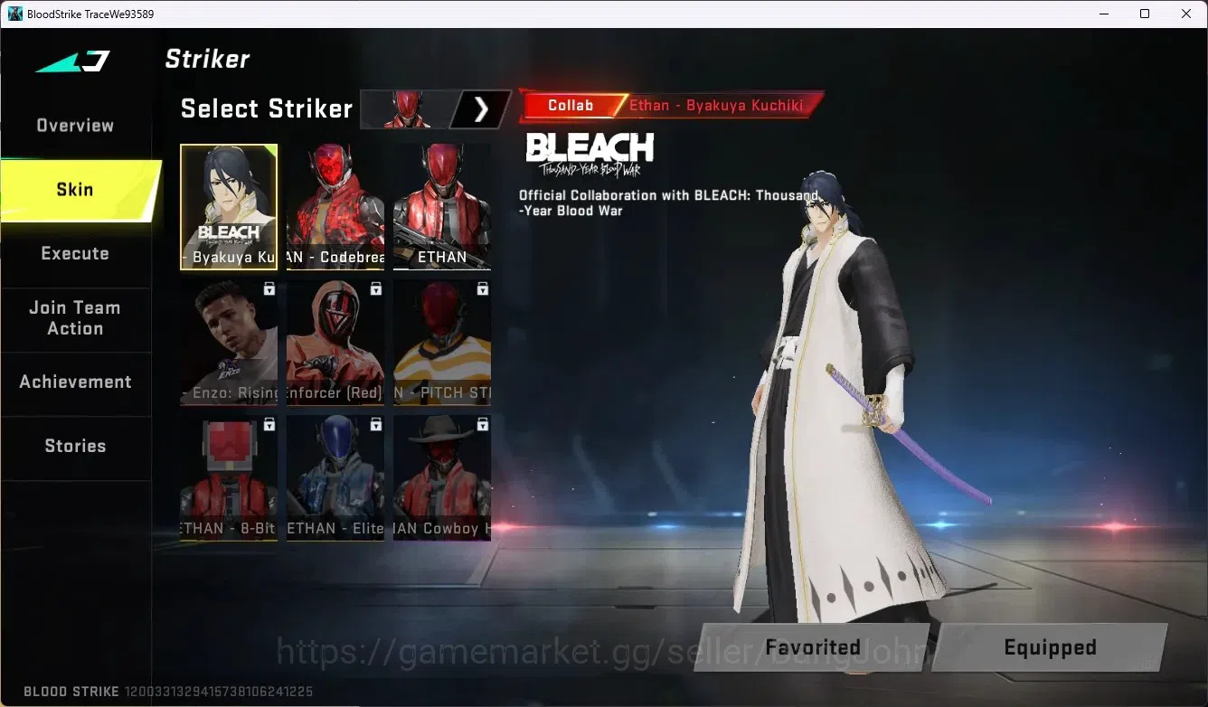 Blood Strike Accounts ASIA |Ultra Melee Lightblade - Dark Force |EVA MCX image 12