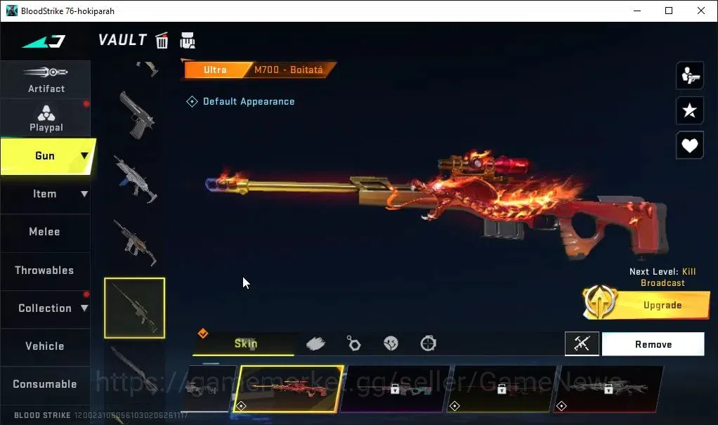 Blood Strike Accounts ASIA|Starter|Melee ULTRA Lightblade-Dark Force|ULT image 4