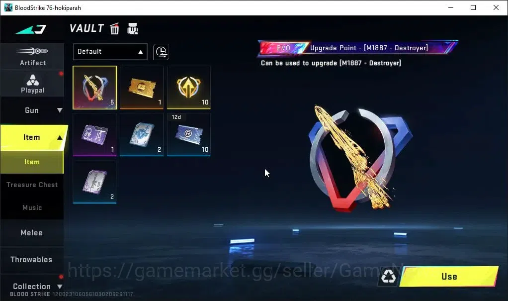 Blood Strike Accounts ASIA|Starter|Melee ULTRA Lightblade-Dark Force|ULT image 5
