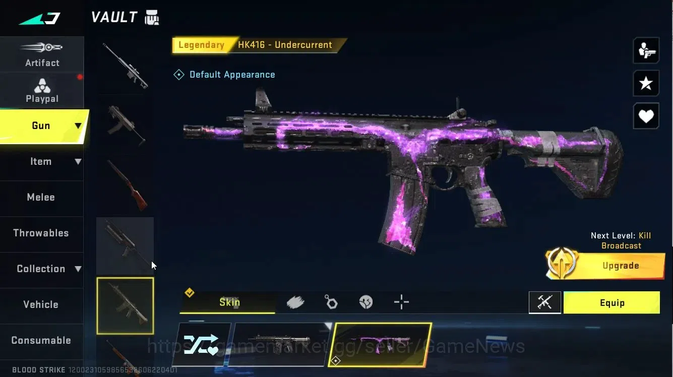 Blood Strike Accounts ASIA|ULTRA M700-Boitatá | Legendary HK416-Undercur image 4