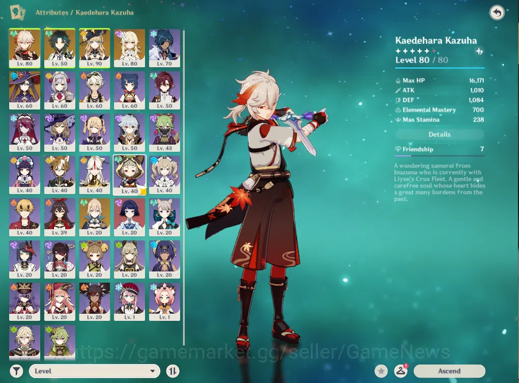 Genshin Impact Accounts ASIA|AR 51|3 Limited+30(*4Character)|Navia,Xiao,Ka image 14
