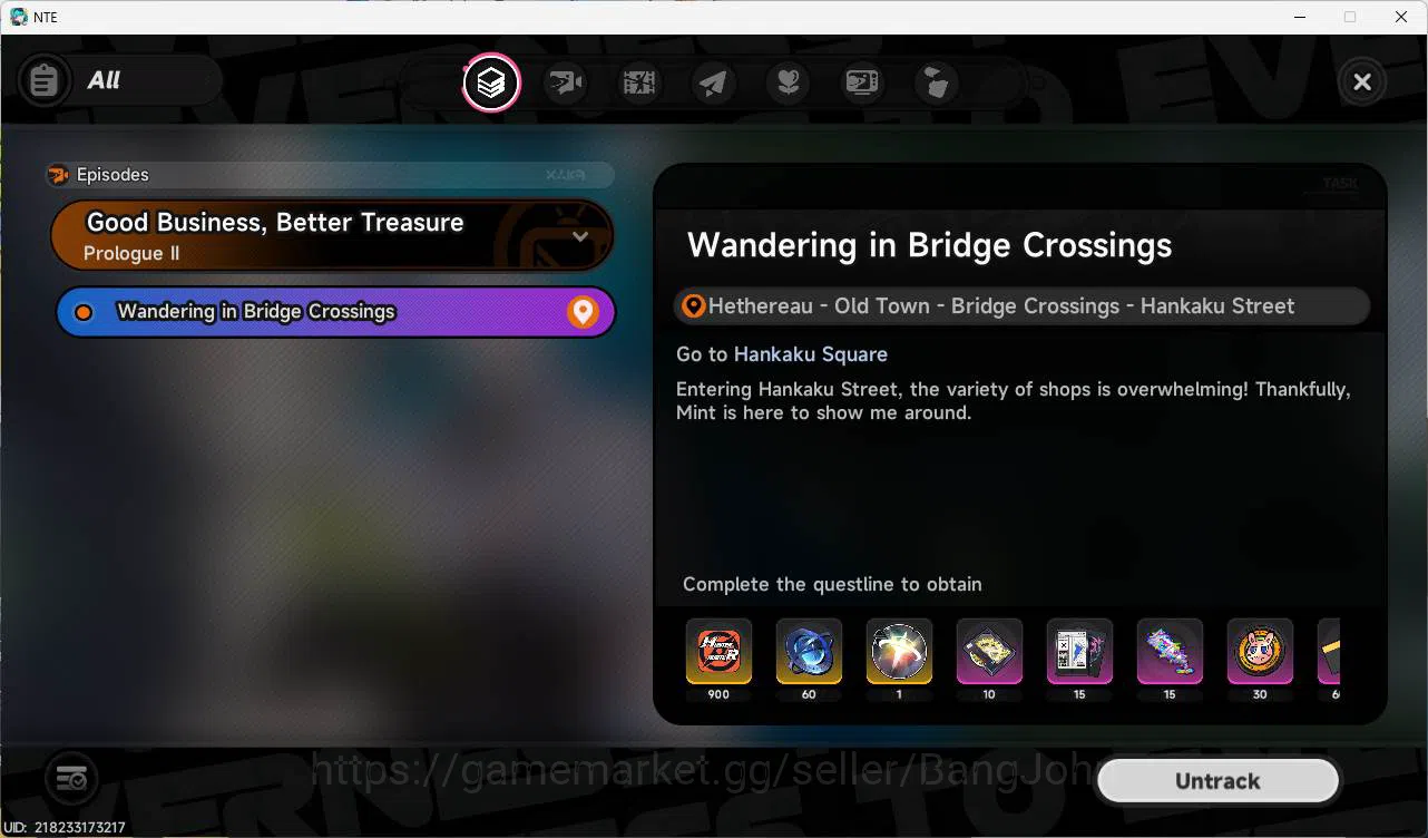 Neverness to Everness Accounts EU, starter LVL 3, Nanally, S baicang, 7 Char, MC image 2
