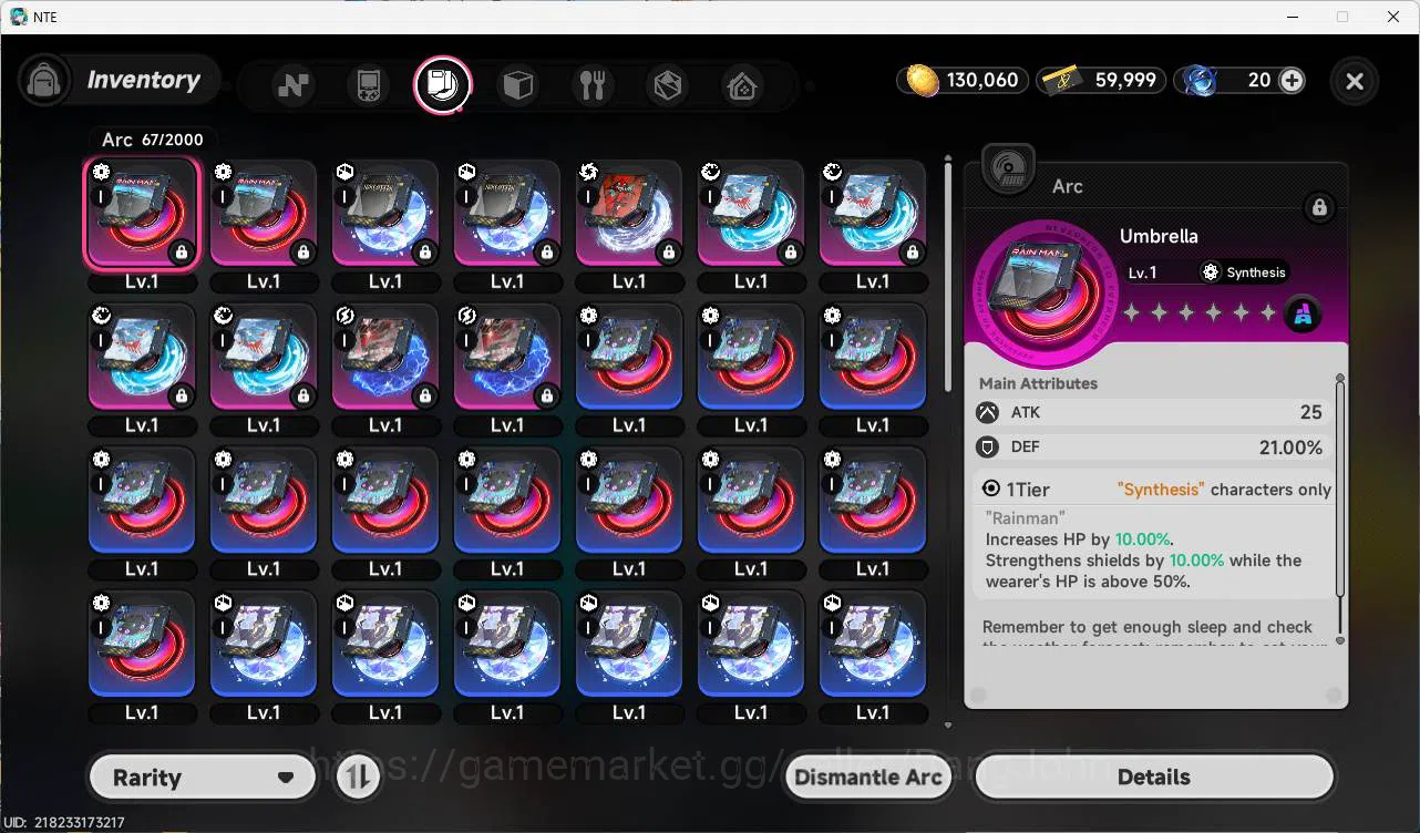 Neverness to Everness Accounts EU, starter LVL 3, Nanally, S baicang, 7 Char, MC image 7