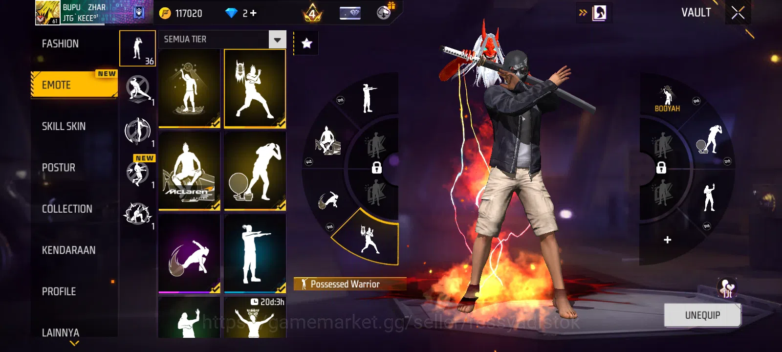 Free Fire Accounts FREE FIRE | SG2 EMERALD POWER, M4A1 GENOS,AK47 UNICORN LAVA, MP40 FLASHING SPEED, VAULT 329, CHEAPEST 11
