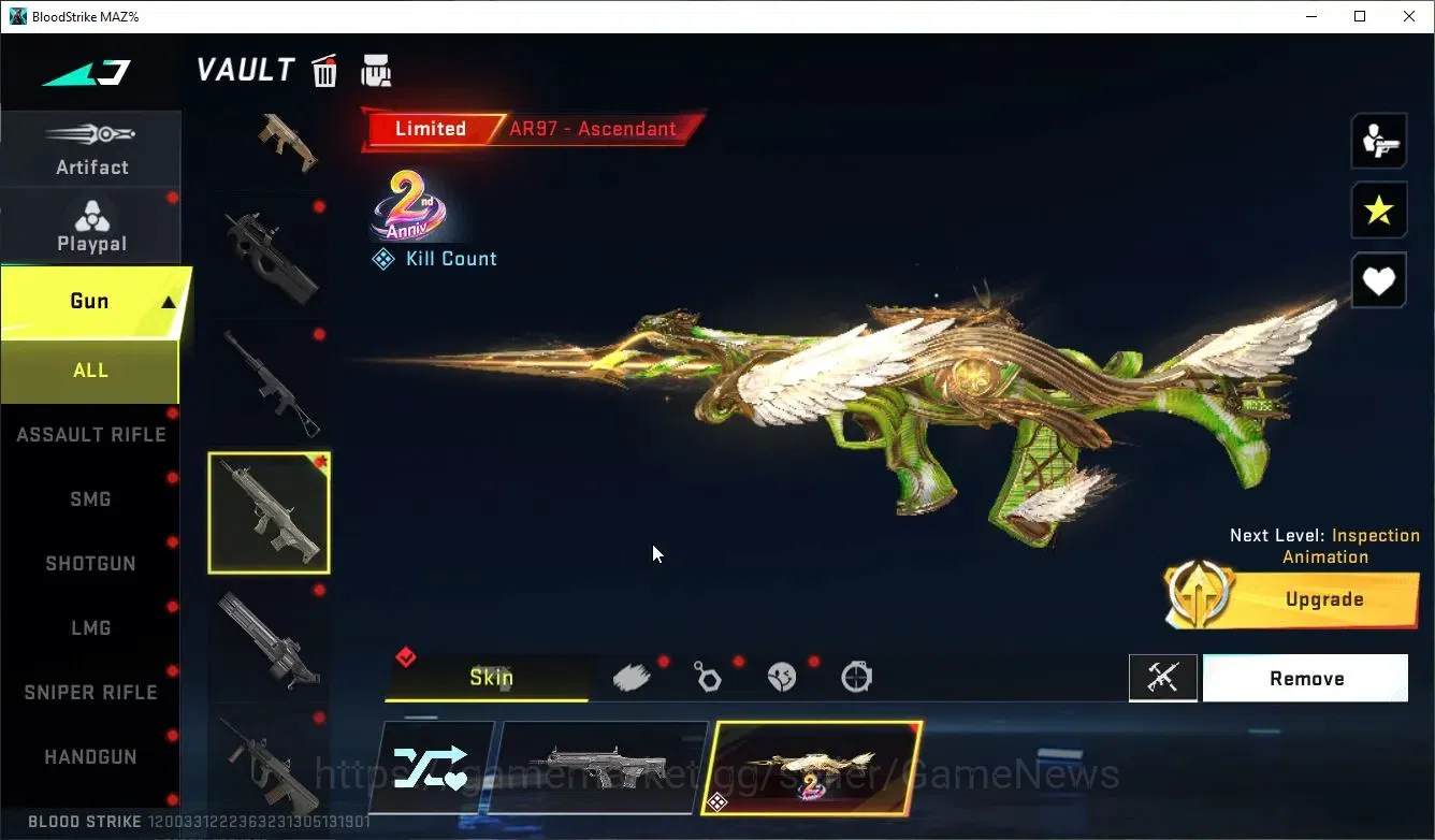 Blood Strike Accounts ASIA|Collab 7DS AK47,Karl98,QBZ95,BLEACH Byakuya+7 image 13