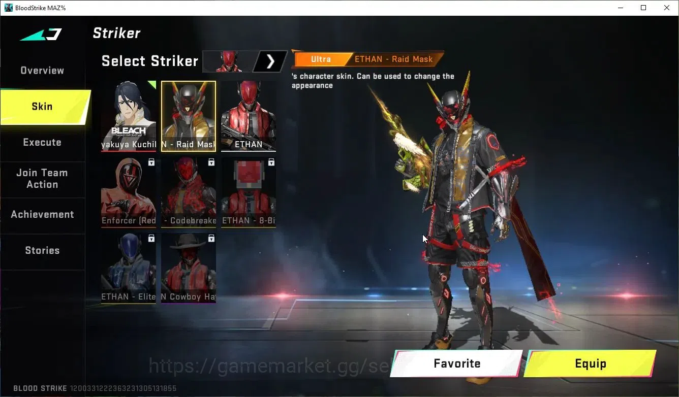 Blood Strike Accounts ASIA|Collab 7DS AK47,Karl98,QBZ95,BLEACH Byakuya+7 image 4
