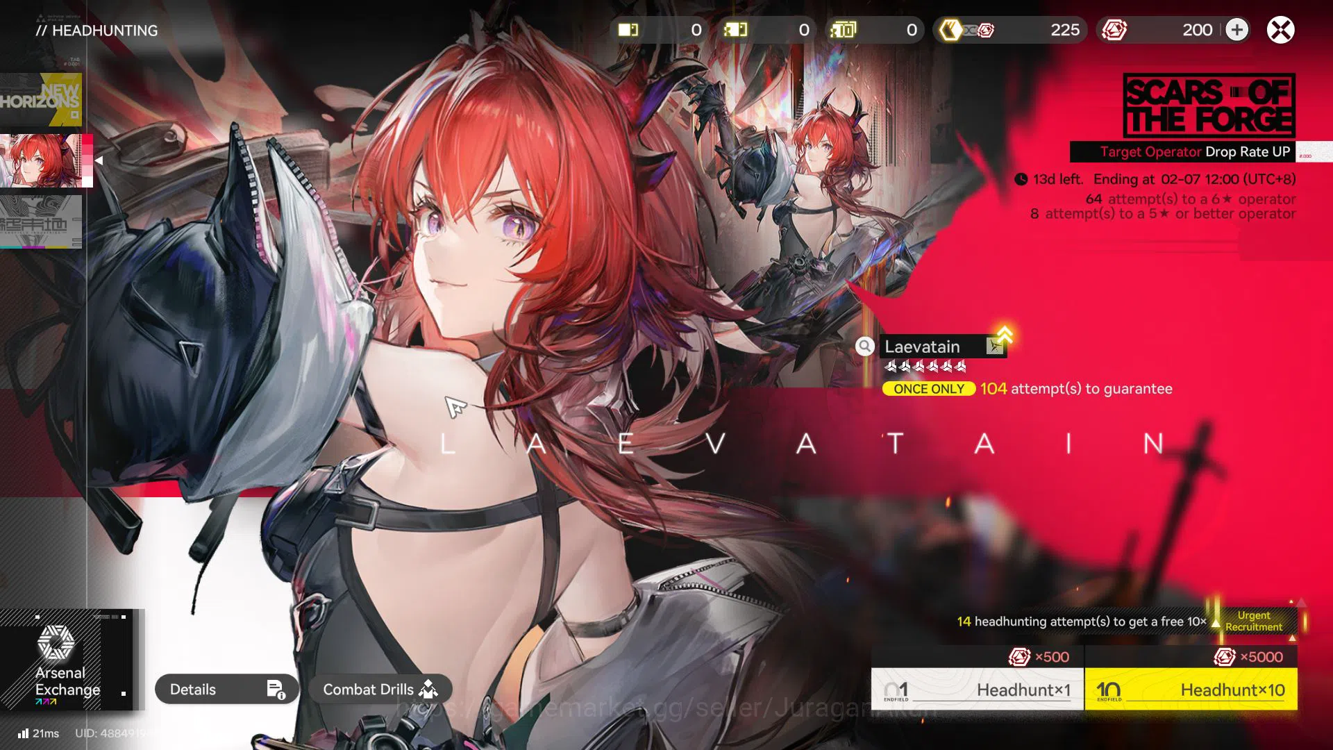 Arknights: Endfield Accounts Asia Lv 2 | Fresh Starter Day 1 | 1 SSR (Pogranichnik) + 5 SR Character + Chivalric 7