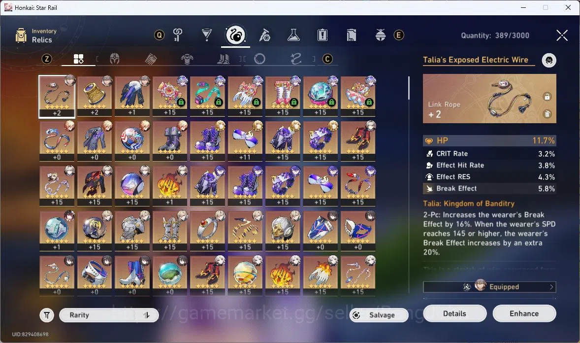 Honkai Star Rail Accounts ASIA | TL 66 | 14 LIMIT | ANGLAE | ACHERON | AVENT image 9