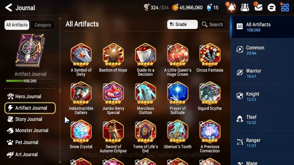 Epic Seven Accounts Mid-Tier GLOBAL Verif|14 ML(Notos, Straze, GRas, BHwayoung, SSez, Etc)+ Collab Stark, Rinak 12