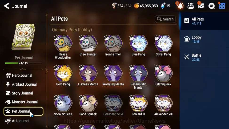 Epic Seven Accounts Mid-Tier GLOBAL Verif|14 ML(Notos, Straze, GRas, BHwayoung, SSez, Etc)+ Collab Stark, Rinak 15