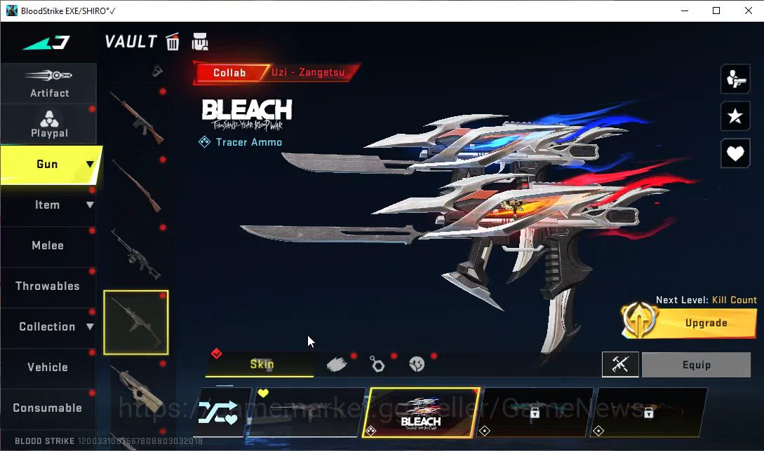 Blood Strike Accounts ASIA|3 COLLAB BLEACH SPIKE-Toshiro,UZI-Zangetus v3 image 5