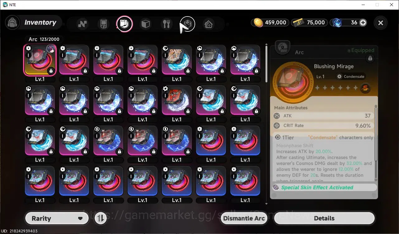 Neverness to Everness Accounts Global SEA|HL 8|3 SSR 1 Limited [Shinku+Signature],Baicang,Fadia|2 SSR Selector Box|Selector 13