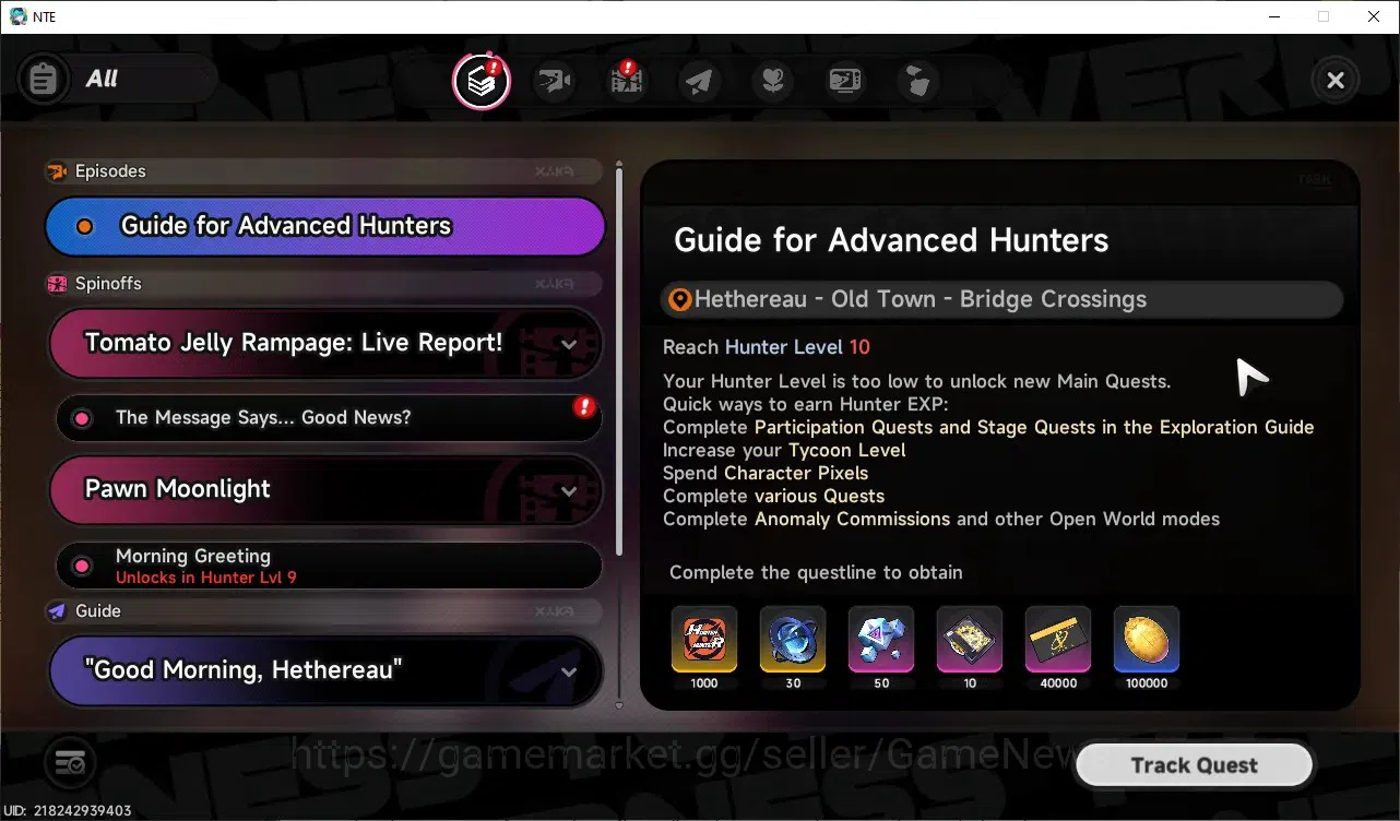 Neverness to Everness Accounts Global SEA|HL 8|3 SSR 1 Limited [Shinku+Signature],Baicang,Fadia|2 SSR Selector Box|Selector 15
