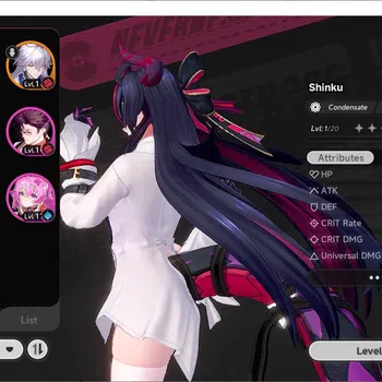 Neverness to Everness Accounts Global SEA|HL 8|3 SSR 1 Limited [Shinku+Signature],Baicang,Fadia|2 SSR Selector Box|Selector