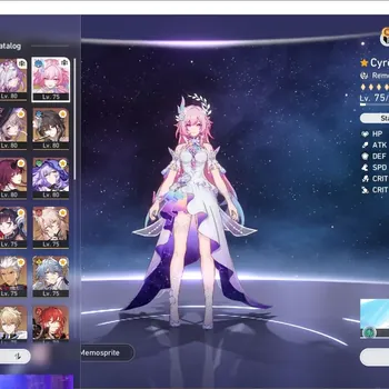 Honkai Star Rail Accounts Others ASIA|TL70|19Limit SemiPrem Casto + ArcherE1,KafkaE1,JingLiuE1,HuoHuoE1|MC Female|Detail Cek