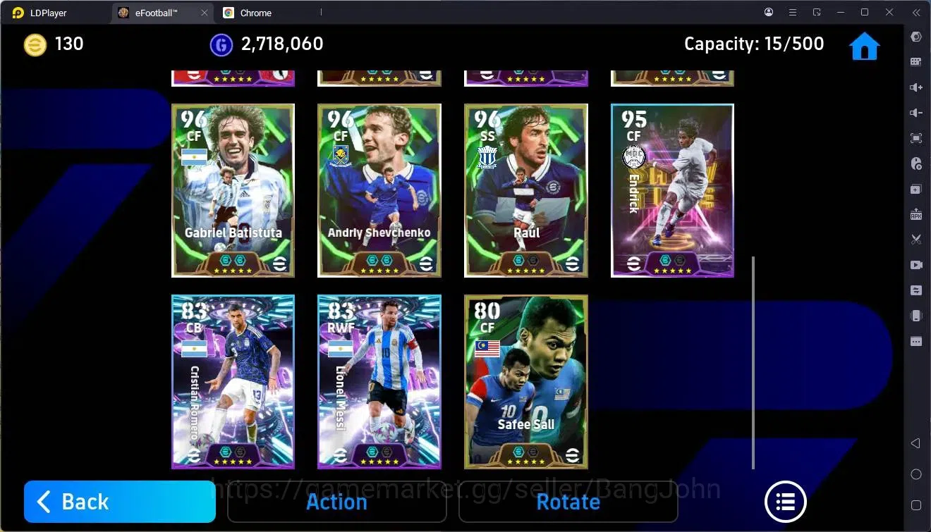eFootball Accounts Legends & Iconic Players Mobile |PW 3148|Epic Puyol,Neymar,Ronaldinho,Bebeto,Gerrard,Raul Etc|SHW 5