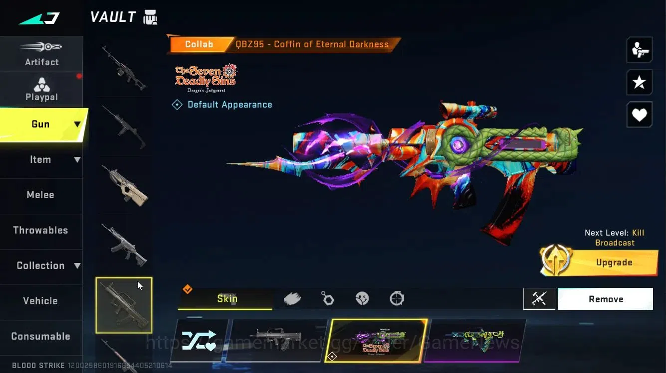 Blood Strike Accounts Asia|ETERNAL DEagle Scorpius|Colab AOT[ETHAN-AOT,K image 13