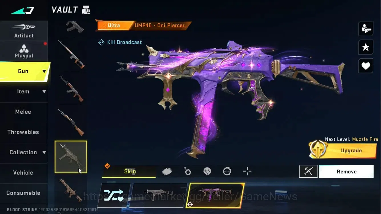 Blood Strike Accounts Asia|ETERNAL DEagle Scorpius|Colab AOT[ETHAN-AOT,K image 14
