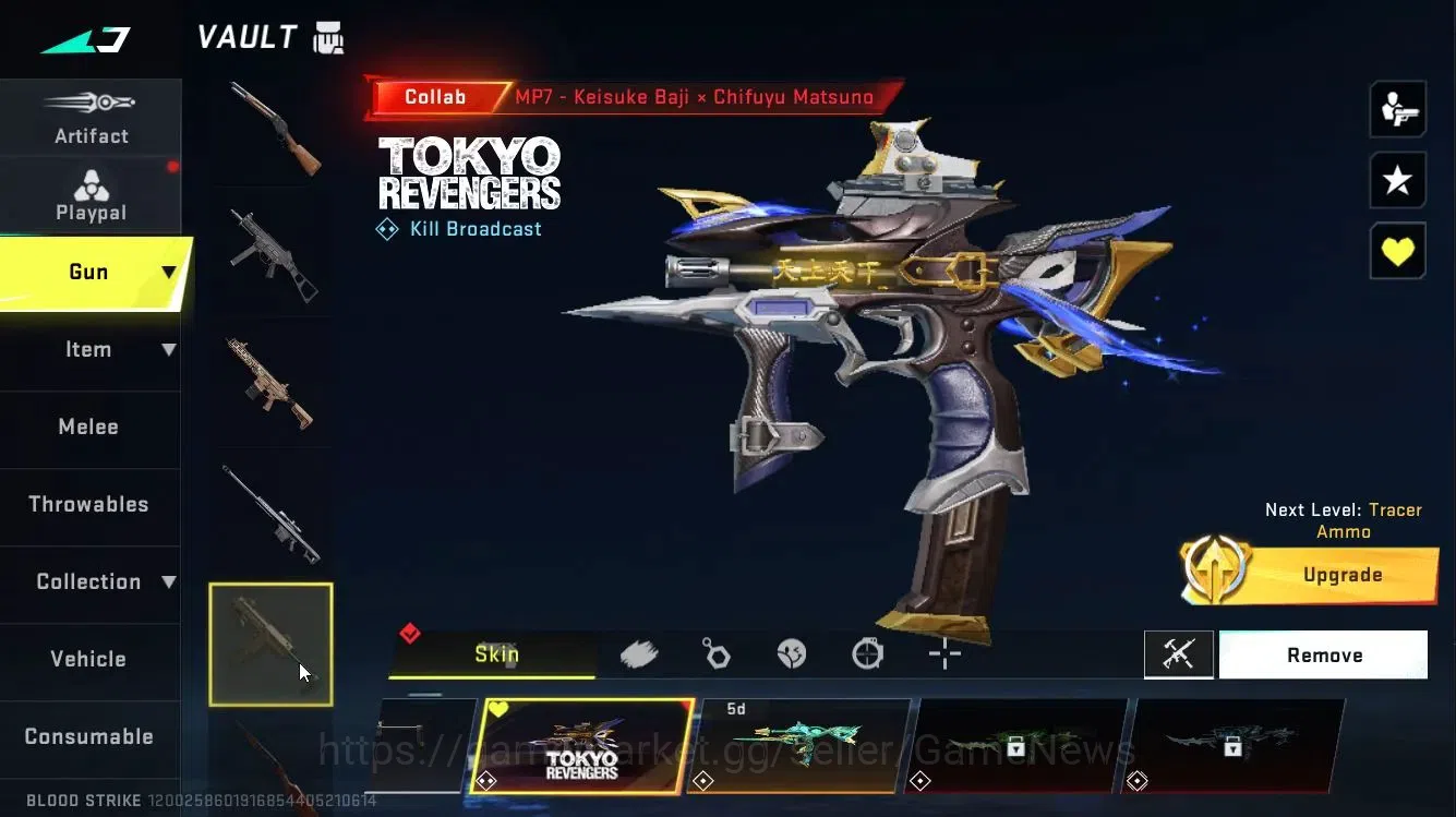 Blood Strike Accounts Asia|ETERNAL DEagle Scorpius|Colab AOT[ETHAN-AOT,K image 15