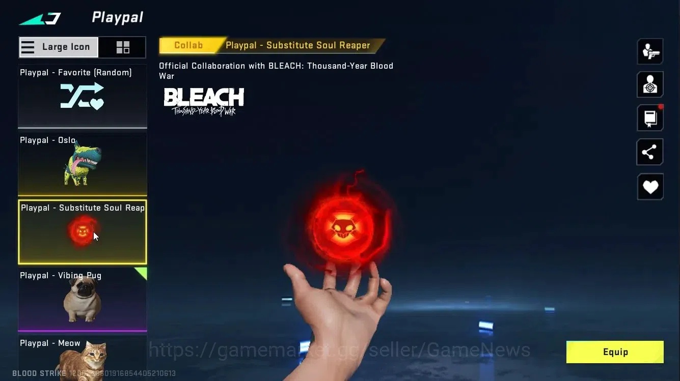 Blood Strike Accounts Asia|ETERNAL DEagle Scorpius|Colab AOT[ETHAN-AOT,K image 7
