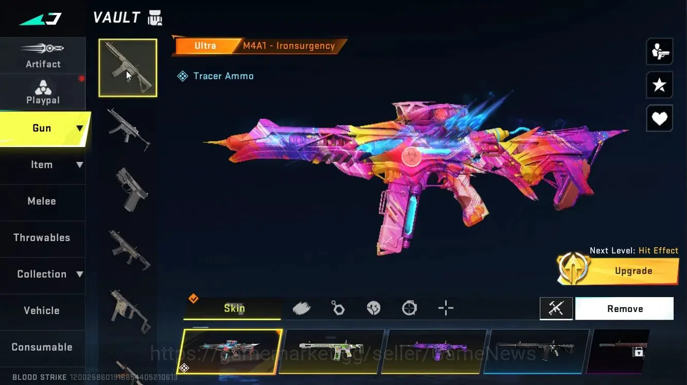 Blood Strike Accounts Asia|ETERNAL DEagle Scorpius|Colab AOT[ETHAN-AOT,K image 8