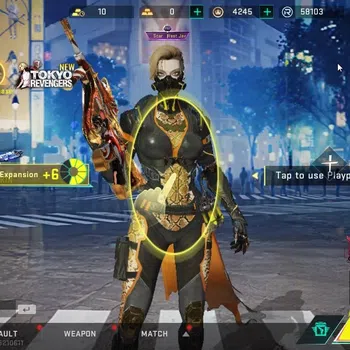 Blood Strike Collab Skin Asia|ETERNAL DEagle Scorpius|Colab AOT[ETHAN-AOT,K image 1