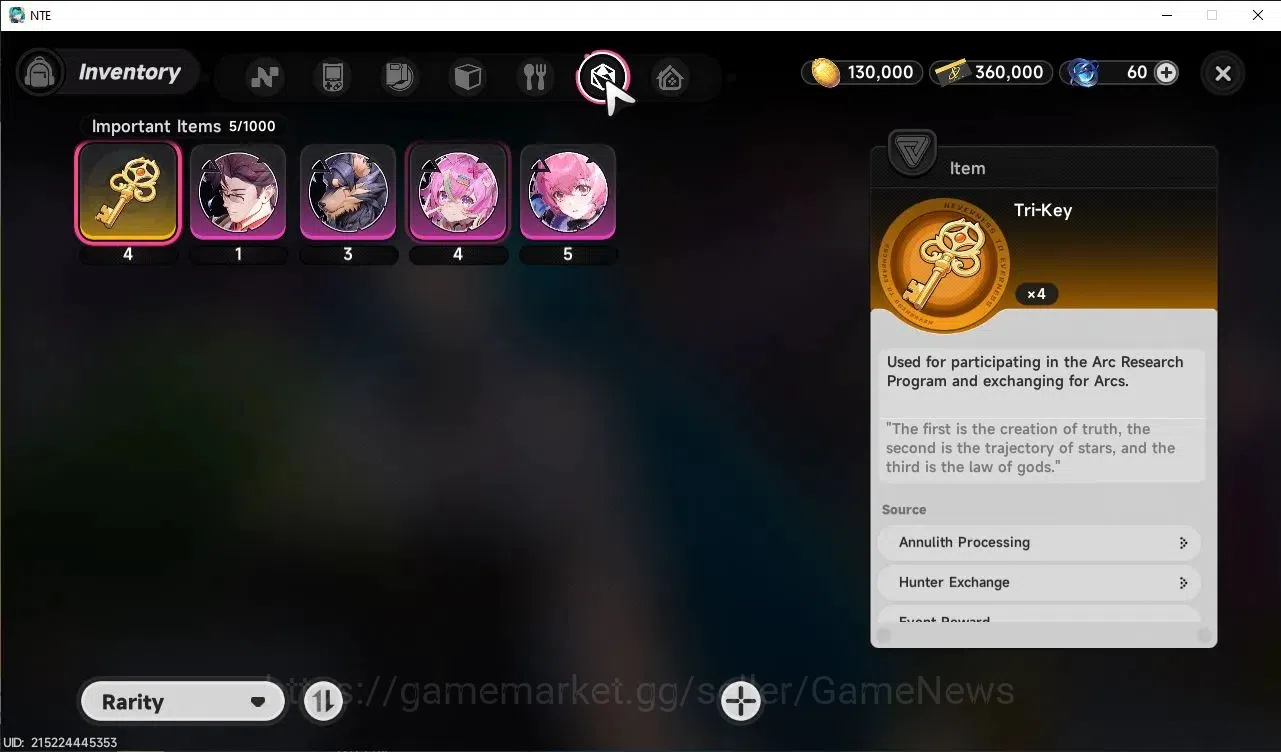 Neverness to Everness Accounts Global EUROPE HL 3| 3 SSR [Daffodill, Fadia, Hatho image 11
