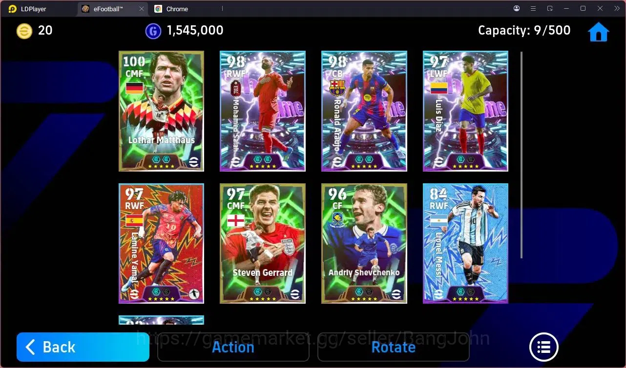 eFootball Accounts Mobile |PW 3078|Epic Matthäus,Gerrard,Shevchenko|S image 4