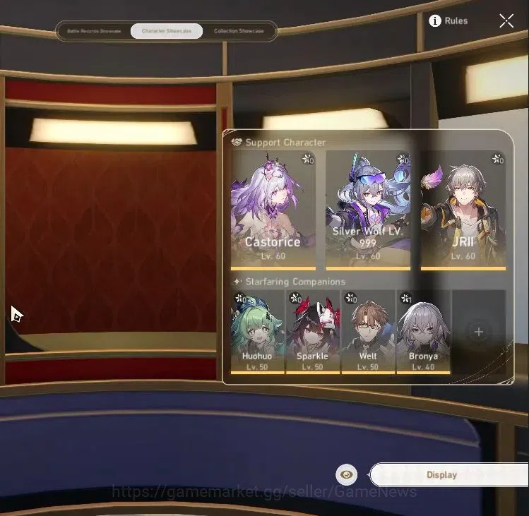 Honkai Star Rail Accounts ASIA|TL 42|4 Limited|Silver Wolf Lv999, Sparkle, C image 2
