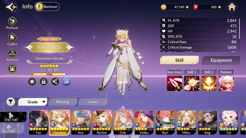Seven Knights Re:Birth Accounts [Re;BIRTH] Global|Mid LV28| 8Legendary|Teo*6,Yeon* image 12