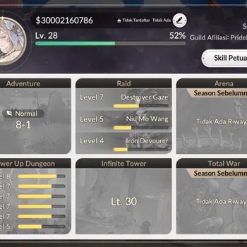 Seven Knights Re:Birth Accounts [Re;BIRTH] Global|Mid LV28| 8Legendary|Teo*6,Yeon* image 1