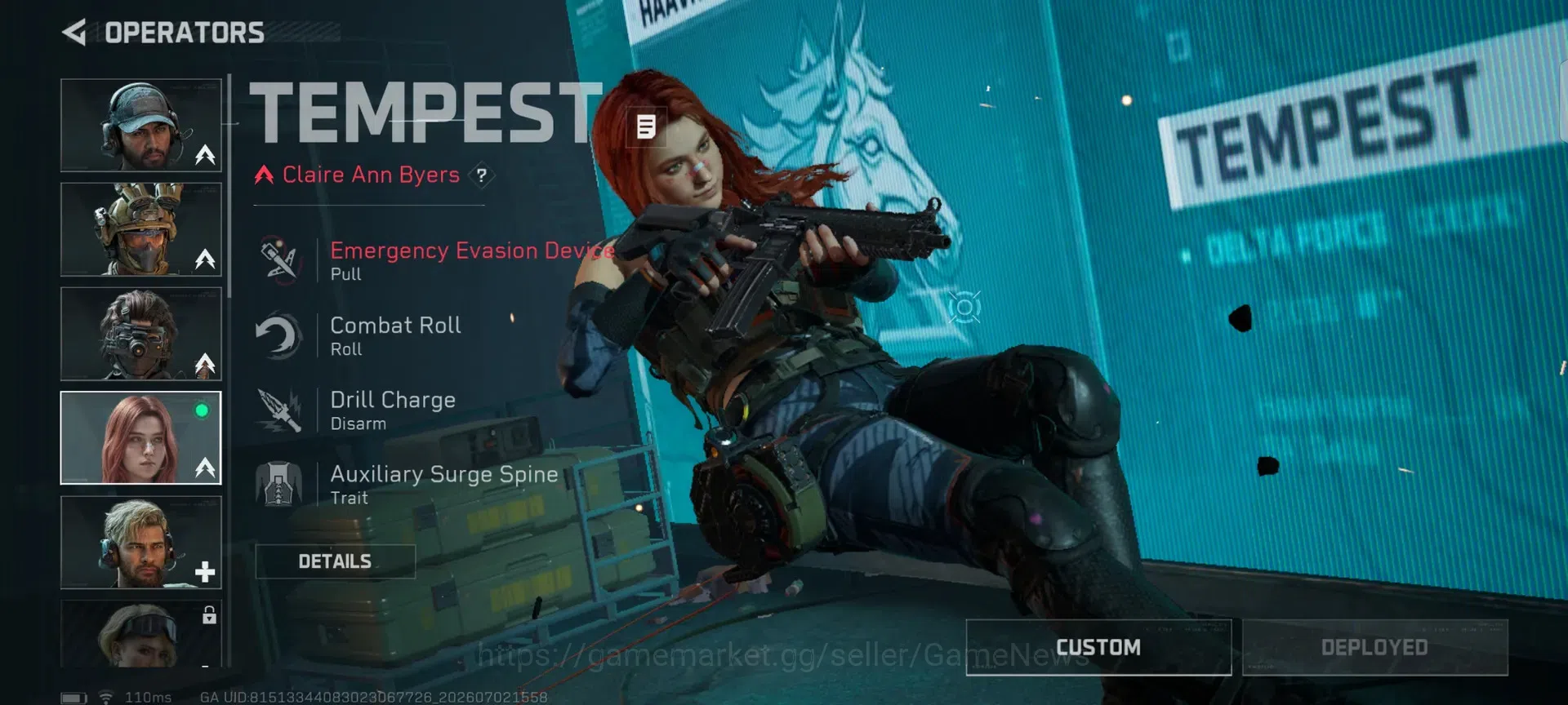 Delta Force Accounts GARENA| OL 47 |TA 240.4M(Aloy 200M)|1 Melee(Execut image 10