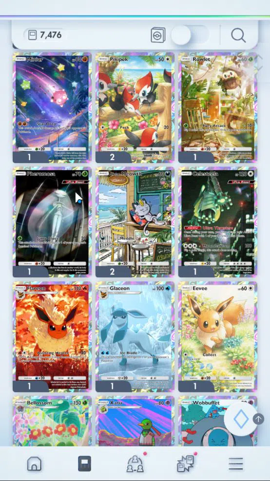 Pokémon TCG Pocket Accounts EN 7,4K Card|125 EX|2Crown (Aegislash Dupe)40Shiny image 10