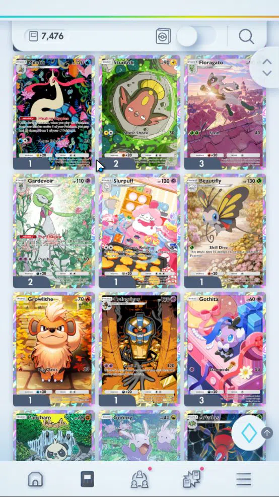Pokémon TCG Pocket Accounts EN 7,4K Card|125 EX|2Crown (Aegislash Dupe)40Shiny image 11