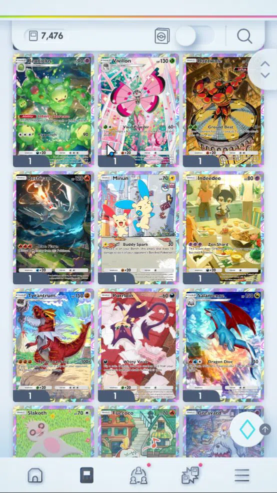 Pokémon TCG Pocket Accounts EN 7,4K Card|125 EX|2Crown (Aegislash Dupe)40Shiny image 12