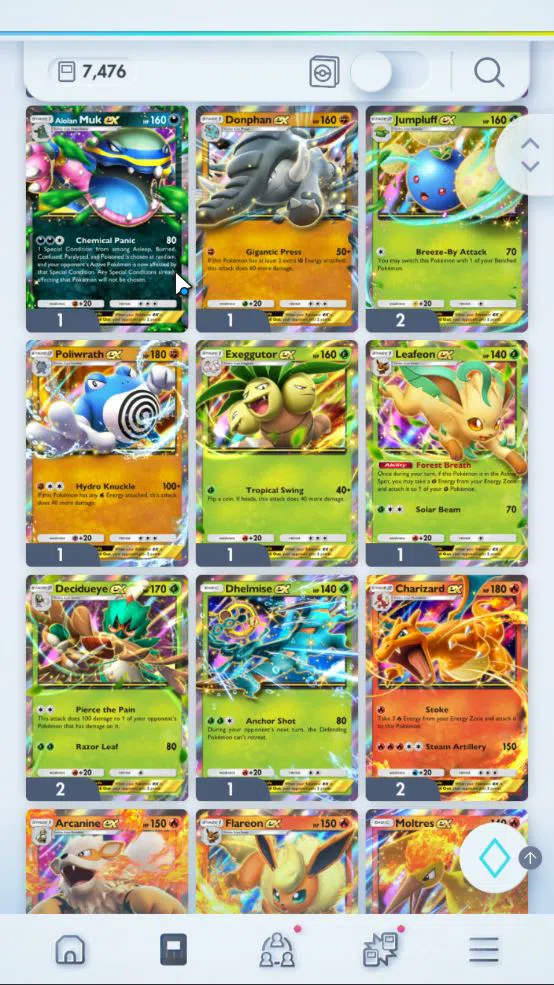 Pokémon TCG Pocket Accounts EN 7,4K Card|125 EX|2Crown (Aegislash Dupe)40Shiny image 15